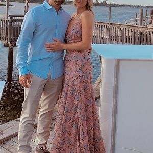 ASTR Floral Pandora Maxi Dress. Work once. Perfect condition.